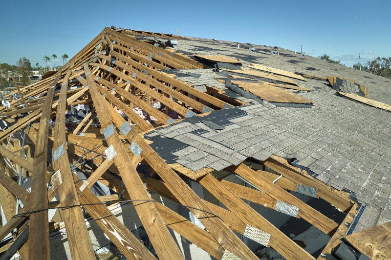 Roof Storm Damage Remediation