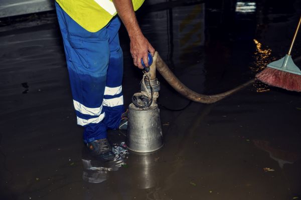 Basement Water Removal in Henderson