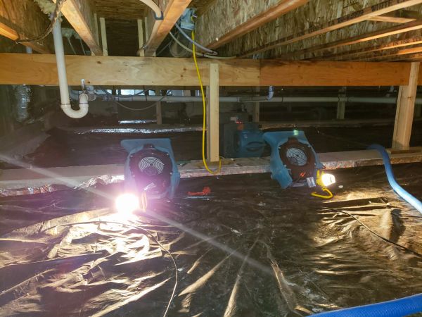 Crawlspace Water Removal in Henderson