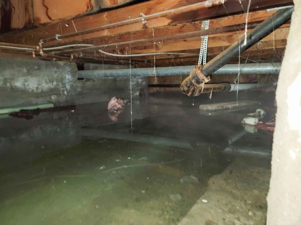 Crawlspace Water Restoration in Henderson